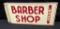 PORCELAIN FLANGE SIGN BARBER SHOP