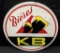 PORCELAIN BEER SIGN KB BIERES