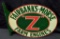 TIN FLANGE SIGN FAIRBANKS MORSE Z FARM ENGINES