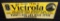 EMBOSSED TIN SIGN VICTROLA PHONOGRAPH ANNAHEIM CA