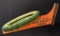 DIE CUT TIN FLANGE SIGN PENNSYLVANIA VACUUM CUP