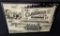 EMBOSSED TIN SIGN CLOSSMAN HARDWARE ZANESVILLE OH