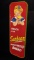 NOS EMBOSSED TIN SIGN REACH FOR SUNBEAM BREAD