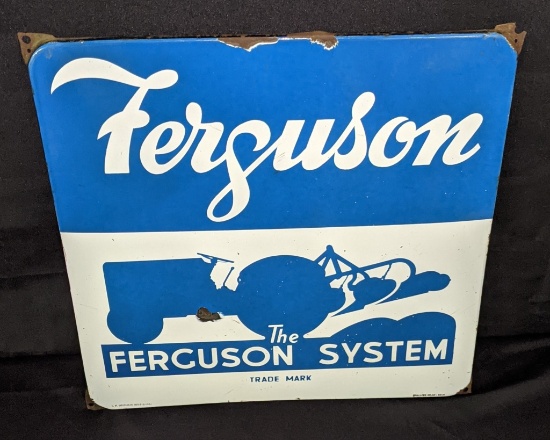 PORCELAIN SIGN THE FERGUSON SYSTEM