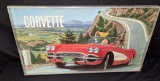 1961 CHEVROLET CORVETTE DEALERSHIP SIGN
