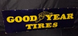 PORCELAIN SIGN GOOD YEAR TIRES