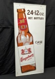 TIN SGN KINGSBURY BEER SHEBOYGAN WISCONSIN