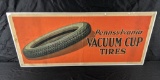 CANVAS BANNER SIGN PENNSYLVANIA VACUUM CUP TIRES