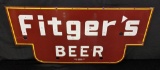 PORCELAIN NEON SIGN SKIN FITGERS BEER DULUTH MN