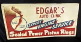 EMBOSSED TIN SIGN SEALED POWER PISTON RINGS