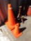 Orange Hazard Cones