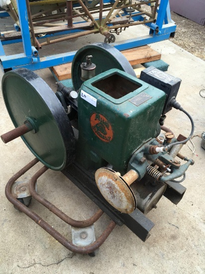 Fuller & Johnson Engine model ND, 2 HP "AS IS" includes dolly