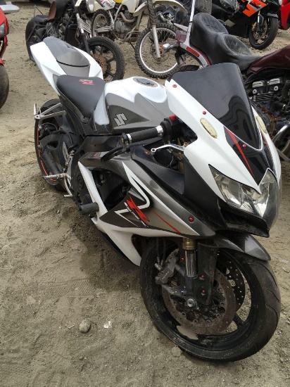 2008 Suzuki GSX-R600 Motorcycle 106782