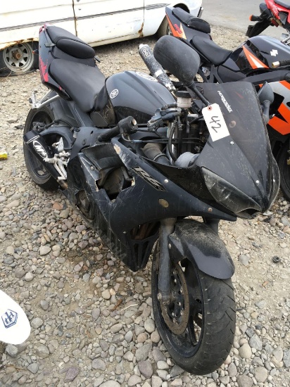 2007 Yamaha YZF-R6 Motorcycle 037781