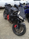 Year ???? Black Honda Motorcycle