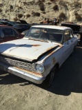 1962 Chevrolet II White lic plate SAR107