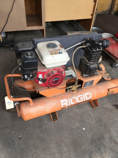 Ridgid GP90135A, Honda GX 160 5.5, gas powered wheelbarrow air compresor