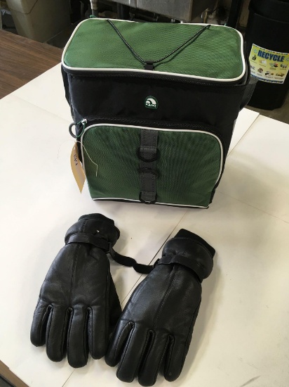 Igloo bag & mens large gloves