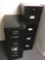 1 Hon 3 drawer & 1 4 drawer file cabinet