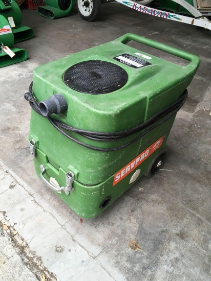 Servpro water vacumm