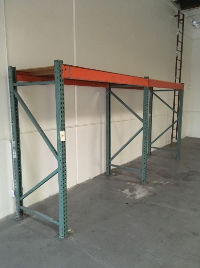 15' x 3' industrial Pallet racking (located in adjacent building)