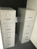 Hon 4 drawer filling cabinets ( beige)