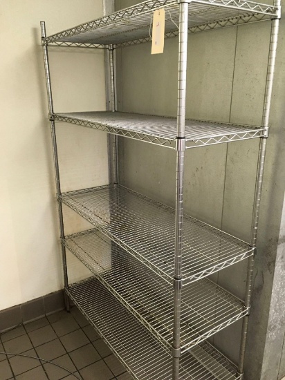 Storage Rack, 5 shelf, 48"w x 18"d x 75"h