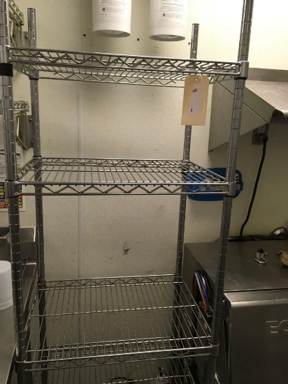 Storage Rack, 5 shelf, 24"w x 18"d x 75"h