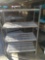 Cambro storage rack, 4 shelf