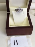 Diamond Engagement Ring 2.77 Cts Marquise Cut  Platinum