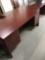 Office furniture, desk, secretary and credenza, 3 pieces