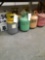 Freon, 7 partial canisters and 1 new 134A