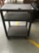 3 tier cart with electrical strip, 2 ft. x 1 ft. 6 in.