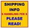 **SHIPPING INFORMATION** DO NOT BID ON THIS ITEM** JBA AUCTIONS DOES NOT SHIP, PACK OR HOLD ITEMS
