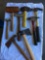 Hammers and mallets, assorted