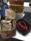 Tool bags, jumper cables, cargo net