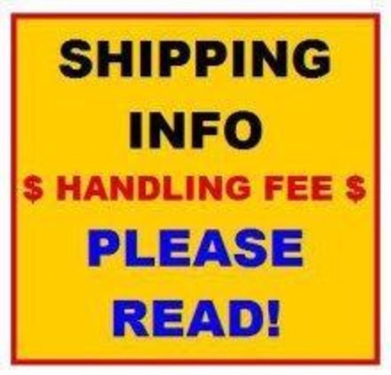 **SHIPPING INFORMATION** DO NOT BID ON THIS ITEM** JBA AUCTIONS DOES NOT SHIP, PACK OR HOLD ITEMS