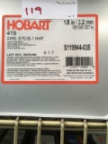 New Hobart Electrodes (Welding Rod see pics for specs), 2 full cans, 3 partial cans