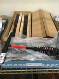 New Radnor wire brushes and slag hammers, 24 brushes, 5 hammers