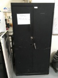 Storage cabinets with keys, 3 ft. x 6 ft., 3 pieces