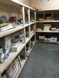 Office supply room, entire contents - see pics