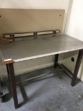 Work table with power strip, 4 ft.