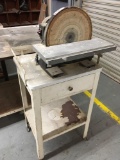 Central 12 in. disc sander with cart