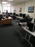 Office equipment and furniture, UPSTAIRS, north room, entire contents, see pics