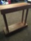 Wooden stand, 32 in. wide x 12 in. deep x 35 in. tall