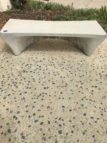 Concrete bench, heavy, 22 in. x 58 in. x 16 in.