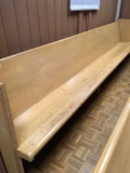 Church pew, 11 ft. 8 1/4 in.
