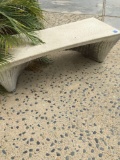 Concrete bench, heavy, 22 in. x 58 in. x 16 in.