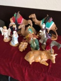 Pemberton Neal, 1961, Nativity scene figurines, 12 pieces