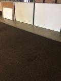 Whiteboards and a cork board